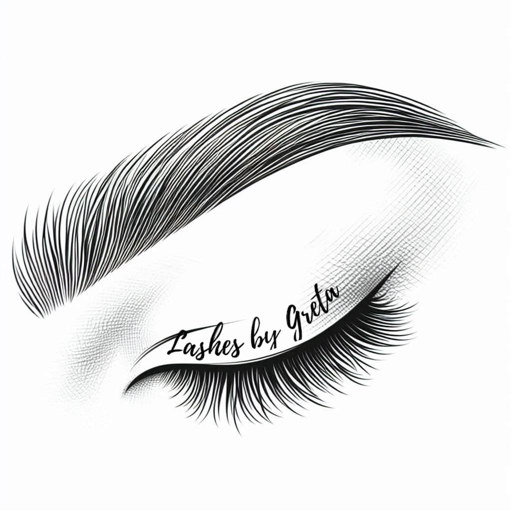 Logo Lashes by Greta